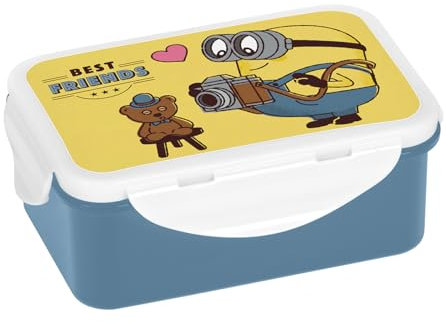 Geda LABELS - Contenitore per il pranzo Minions Gentleman, 1100 ml, PP