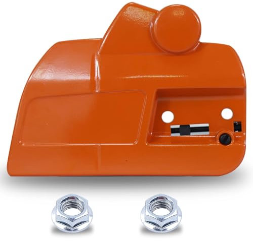 Gubeter 537286301 Chainsaw Clutch Cover with Brake Pour Husqvarna 455, 460