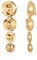 LILIE&WHITE Damen Ohrclips in Tropfenform, Eleganter Langer Schmuck aus Goldlegierung, Allergiefreundlich, Farbtreu & Langlebig, Geschenk für Geburtstag, Valentinstag und Festliche Anlässe