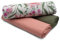 VmG-Store 1,5m Baumwollstoff Set Designstoff + 2x Uni farblich abgestimmt 100% Baumwolle Material Auswahl (Wiesenblumen Weiß Set45)
