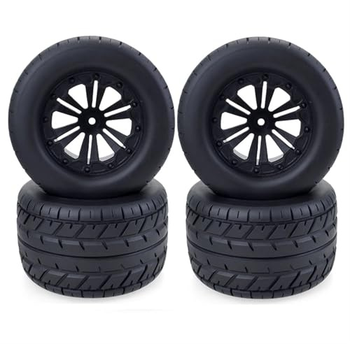 PLOQAZEH Für HPI Für HSP Für Savage Für XS Für TM Für Flux Für ZD Für Racing Für LRP 10030 Für 1/10 RC Für Buggy Für Monster Truck Auto 4PCS Reifen Räder RC Buggy Reifen