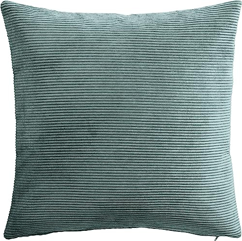 Erwin Müller Kissenhülle Glasgow Cord Jade Größe 60x60 cm