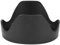 Qukaim EW-78E Pare-soleil d'objectif en plastique pour objectif Canon EW-73D EF-S 18-135 mm f3.5-5.6 IS USM, design léger, noir