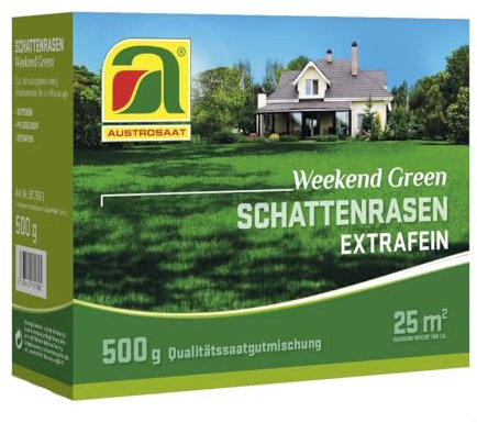 Austrosaat 917502 Schattenrasen Weekend (500 g) (Schattenrasen)