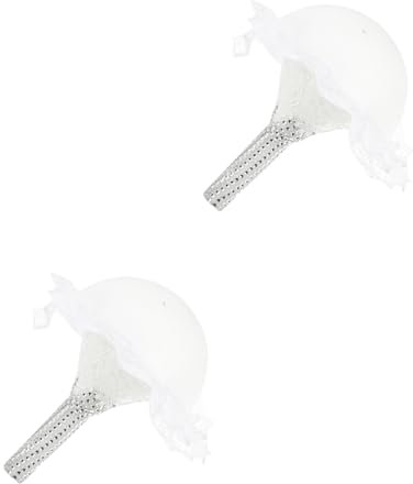 DOITOOL 2 Stück Hochzeitsblumenhalter Brautblumenhalter Brautsträuße für aus hochzeitsdeko Halter für Hochzeitssträuße selber Machen Blumengriff für die Braut selber Machen