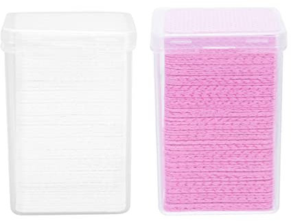 SAFIGLE Glue Remover Cleaning Pads Eyelash Extensions Cleaning Wipes Suitcase-Friendly