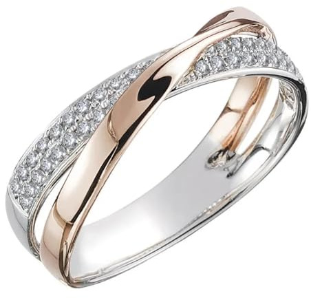 Lehourmast Ring Ringe Damen Bijouterie Herren Ring Für Damen 10 Zweifarbig