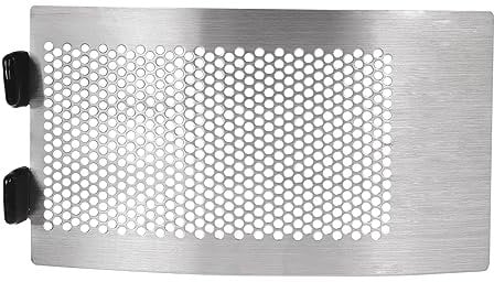 KAMaster Stainless Steel Punched MESH Panel Fits for Medium,Large Big Green Color Egg Draft Door Kamado Grill Accessories Grill Bottom Vent Replacement Punched Metal Panel