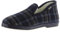 victoria Pantoffeln Unisex Wamba Confortable Karomuster & Schaffell-Interieur & Passende Sohle 200301M für Erwachsene Marino 41