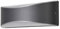 Lucande LED Wandleuchte außen Akira (Modern) in Schwarz aus Aluminium (50 flammig,) - Außenwandleuchten Wandlampe Led Außenlampe Outdoor für Außenwand/Hauswand Haus Terrasse &