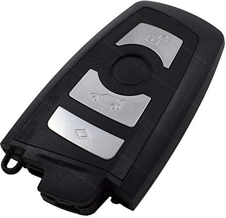 KONIKON Auto Schlüsselgehäuse Smartkey Ersatz 4 Tasten Funk Fernbedienung Autoschlüssel Schlüssel Neu passend für BMW F10 F11 F20 F25 F30 F31 F80 E84 F85