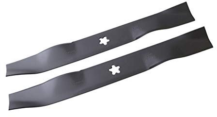 SECURA 2x 49cm Messer Set kompatibel mit Husqvarna Electrolux LT LTH AYP 100 112 120 125 131