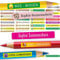 Sunnywall® Namensaufkleber Kinder – Stifteaufkleber personalisiert für Schule & Kita, ideal für Stifte & Schulsachen, wasserfest & spülmaschinenfest, extra starker Halt (MIX)