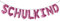 Trendario Schulkind Folien Luftballon Girlande Banner - Pink - Hänge Deko für Schuleinführung Einschulung Schulanfang Schulstart Dekoration Schule Für Mädchen & Jungen
