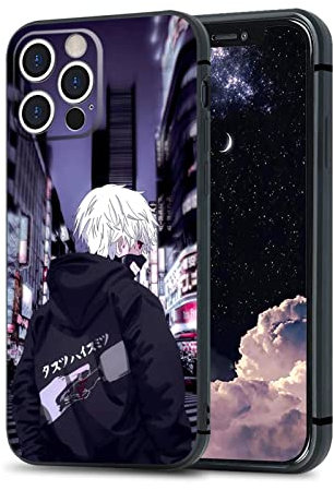 Ken Kaneki Schutzhülle für iPhone 13, weiches Silikon, stoßfest, Anime-Motiv