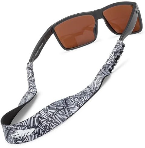 Pilotfish Floating Sunglasses Strap, Premium Lightweight Neoprene Eyewear Retainer, Perfect Size for Men & Women