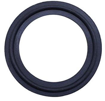 NAABHIKA 5 Stück 1/2 Zoll; 3/4 1 1,5 2 2,5 3 3,5 4 Sanitär-Silikon-Dichtstreifen Dioptrien-Ferrule-EPDM,133mm-OD145mm,2 STK