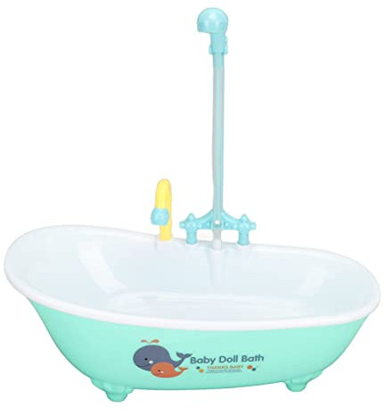 Fockety Vogeltränke, Kunststoff Geruchsneutral Keine Grate Robuste Langlebige Automatische Dusche Batteriebetriebene Papageienwanne Multifunktionale Vogeltränke Brunnen mit Wasserhahn