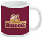 Brooklyn College Primary Tasse à café en céramique avec logo Primary Cadeau fantaisie pour café, thé et boissons chaudes, 325 ml, blanc