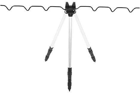 LIZEALUCKY Sea Rod Holder, Multifunctional Rod Tripod Outdoor Sea Fishing Support Stand Universal Telescopic Triangle