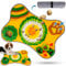 POWZOO Tapis de Fouille Chien-Tapis éducateurs Lavable à renifler-Alimentation Lente-Jouet Intelligent pour Chien-Stress Release- Jouets interactifs pour Animaux de Compagnie-Couverture Pliable.