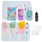 musykrafties Gießform Treibsand Handy Epoxidharz Silikon Formen Schlüsselanhänger Siegelfolien Nadelflasche 8er Set