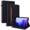 Case for Lenovo Tab P12 12.7 Inch Tablet 2023 Shockproof with S-Pen Holder Business Folio Wallet Cover for Lenovo Tab P12 Tablet 2023, Auto Wake/Sleep - Black