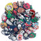 QASIMOF 53pcs Random Halloween shoe charms for Clogs Sandals,Shoes Accessories Charms for Party Favors Gifts