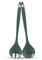 Zeal G205F Salad Servers, Melamine, Forest Green