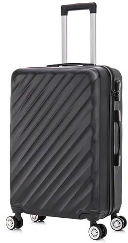 Southbag Herolite NP-003 Trolley/Reise-Koffer mit 4 Rollen (Schwarz, M)