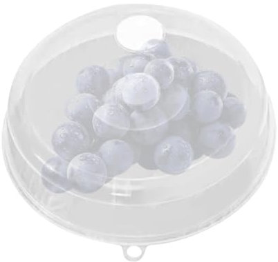 Cubierta para salpicaduras de microondas,Cubierta para platos de microondas - Protector contra salpicaduras para horno microondas - Protector perforado antisalpicaduras, protector contra salpicaduras