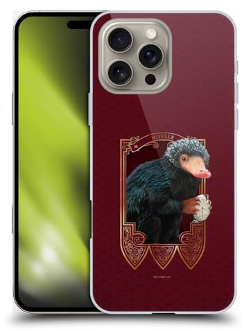 Head Case Designs Offiziell Zugelassen Fantastic Beasts and Where to Find Them Niffler Tiere Harte Rueckseiten Handyhülle Hülle Huelle kompatibel mit Apple Apple iPhone 16 Pro Max