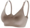 Seitop Still-BH Ohne Bügel Nahtloser Schwangerschafts BH Gepolsterte Natürliche Form Weiche Umstands Komfort Schlaf Bralette für Frauen (DE/NL/SE/PL, Alphanumerisch, M, Regular, Regular, Gray)