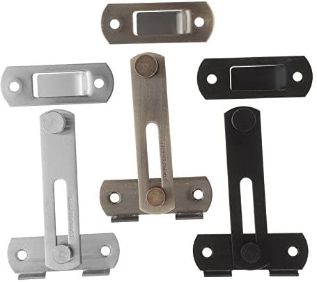 Edelstahl-diebstahlsicherung 90 Grad Tür Tor Schloss Haspe Für Holz Zaun Scheunentore