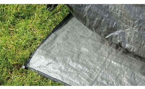 Outwell Florida 5 Air Tent Footprint, Double-Coated Waterproof Polyethylene, 490 x 300 cm, 0.5 kg, Ground Protection