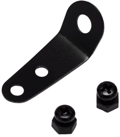 Uqezagpa Vis à écrou antidérapantes pour vélo, crochet de montage pour garde-boue, pièce à vis pour un montage sécurisé