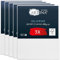 Artina FSC® Keilrahmen 5er Set Akademie 40x50 cm – Leinwand Set Maltuch aus 100% Baumwolle Leinwände 280 g/m² - Keilrahmenset Leinwand zum Bemalen für Acryl-, Aquarell-, Ölfarbe uvm