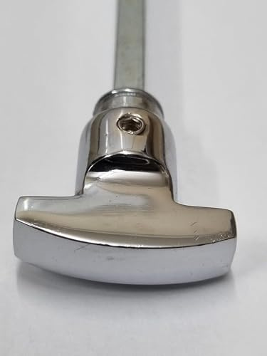 Ironmongery Solutions® Spare Thumb-Turn & Release Spindle for Bathroom Locks – Polished Chrome Finish, Replacement Privacy Lock Spindle Set