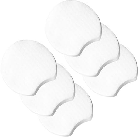 LRXIYODE 2400 Stück Vlies Make Up Entferner Pads Weiß für Sensible Haut Kompakt und Wiederverwendbar Handliche Form für Sanfte Reinigung zu Hause und Fitnessstudio