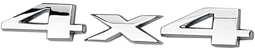 Chrom 4 x 4 Auto Logo Aufkleber Emblem Aufkleber für Dodge Ford Truck für Jeep Grand Cherokee Wrangler Kompass Außenzubehör