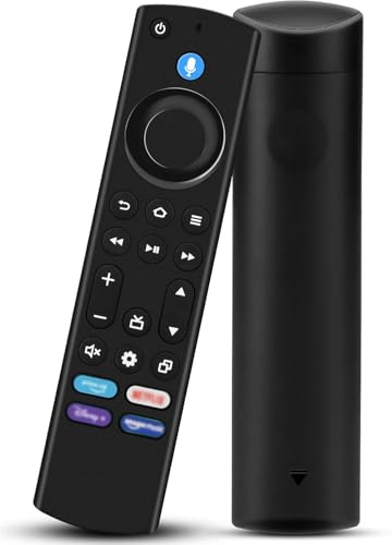 Voice Fernbedienung für Ersatz-Sprachfernbedienung für AMZ F-1re S-t1ck TV(2nd Gen, 3rd Gen, Life, 4k), für AMZ F-1re TV Cube (1st Gen, 2nd Gen, 3rd Gen) (4rd)