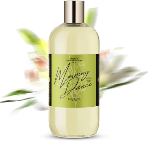 Lavayette Wäscheparfüm Morning Dance (Frühlingserwachen) – Premium Wäscheduft für Waschmaschine & Handwäsche – Wäscheparfum Flüssig für langanhaltenden Duft – 500 ml