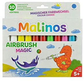 Airbrush Magic 10er inkl. 4 Schablonen