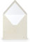 PAPERADO 25 Briefumschläge quadratisch Terra Vanilla Creme Beige - 100 g/m² Kuvert Ohne Fenster 16,4 x 16,4 cm - Hochzeits Umschläge mit Nassklebung spitzer Klappe