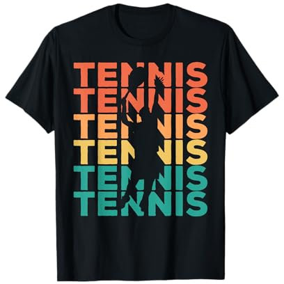 Retro Vintage Tennis Geschenk für Tennisspieler T-Shirt