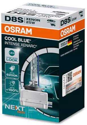 Osram Xenarc Cool Blue Intense NextGen HID-Xenon Birne - D8S - 40V/25W - pro Stück (max. 6200K)