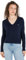 Tommy Jeans Jersey Mujer Cuello de Pico, Azul (Dark Night Navy Melange), 6XL