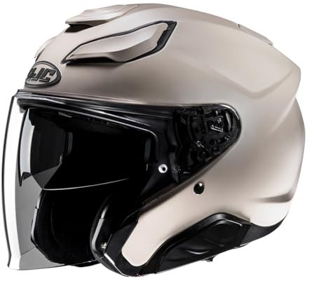 HJC, Casque Moto Jet F31 UNI Semi Mat Sand Beige, M