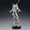 Metalkitor 3D-Metall-Puzzles für Erwachsene, Weltraum-Hasen-Astronaut, mechanisches Modell, DIY-Ornament, Zusammenbau-Puzzle, Handwerk, Gehirn-Teaser, perfekte Schreibtischdekoration und Geschenkwahl