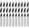 Meccion Forets à Bois Hélicoïdaux 8mm 10 Pièces Mèche pour Bois Professional Foret Brad Point pour Bois